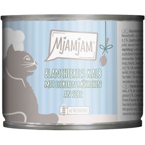 MjAMjAM Cat - Saus smulblik 6x185g - Kalfsvlees & wortelen