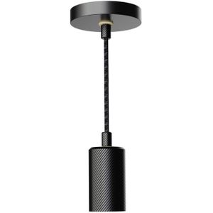 Segula Pendelleuchte ALIX „Wave“ schwarz 1m 70133 LED-hanglamp E27 Zwart