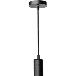 Segula Pendelleuchte ALIX „Wave“ schwarz 5m 70137 LED-hanglamp E27