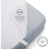 Blumtal Matrasbeschermer 180 x 200cm - Waterdichte Matrasonderlegger - Badstof - Terry
