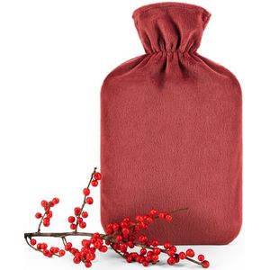 Blumtal Kruik - Warmwaterkuik met Fleece Cover - Roest