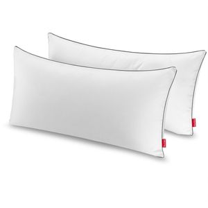 Blumtal Hoofdkussen Slaapkussen 950 g Aanpasbare vulling % microvezel Set van 2 Met Bies