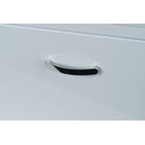 Wasmachine - Verhoger - Wit - Stalen Frame - Met Lade