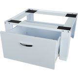 Wasmachine - Verhoger - Wit - Stalen Frame - Met Lade