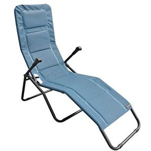 Homecall - Ligstoel met vulling en sneldrogend schuim, XXL - (blauw)
