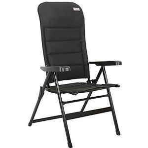 HOMECALL 3D Mesh Cover - XXL Oversized fauteuil met 5 verstelbare positie Armsteun Tuinstoel Aluminium Caravan klapstoel