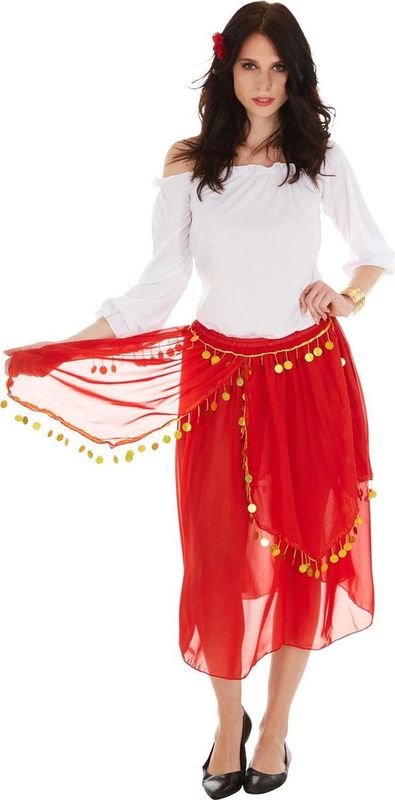 dressforfun Kostüm Frauenkostüm, Bequemes Elastik-Jersey-Oberteil