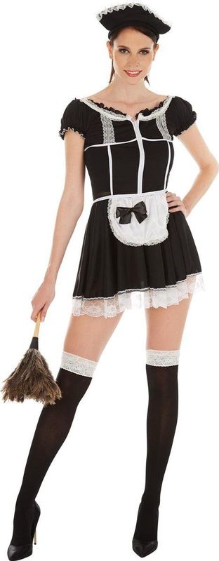 tectake® Frauenkostüm sexy Zimmermädchen