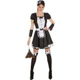 tectake® Frauenkostüm sexy Dienstmädchen