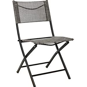HOMECALL Folding Garden and Camping Chair, Textilene Fabric - Brown