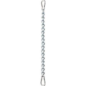 KLIFFHÄNGER Verlengketting voor hangstoel, hangstoel en hangmat met twee karabijnhaken, verschillende lengtes (ketting 115 cm)