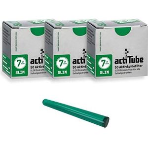 actiTube Actieve koolfilter, zilver, 3x50 (150)