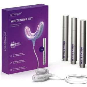 Smilepen Whitening Kit I tandenborstel voor thuis I tot 70% witte tanden in 7 dagen I klinisch getest
