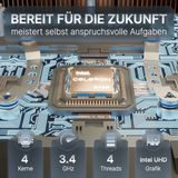 Concept International - FUTURENUC - Mini-pc - Intel Celeron N150 - 4 x 3,6 GHz - Wifi 6E