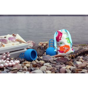 Merula menstruatie cup fox oranje - menstruatiecup