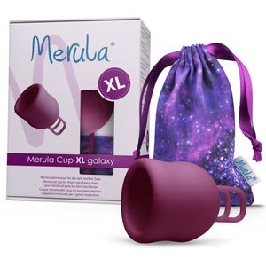 Merula Herbruikbare Menstruatiecup - XL - Galaxy - Paars