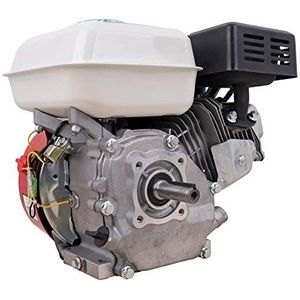 DeTec. 7 pk 5,2 kW benzinemotor staande motor aandrijfmotor kartmotor industriële motor vervangingsmotor | geschikt voor veel tuingereedschap | 1 cilinder 4-takt 210 cc luchtgekoeld