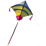 Spiderkites - Kirk Afghan Fight Dragon Kite, 130003, geel