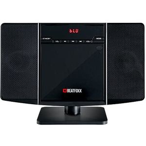 Beatfoxx MCD-60 verticale stereo keten met CD/MP3 speler, USB-poort en Bluetooth