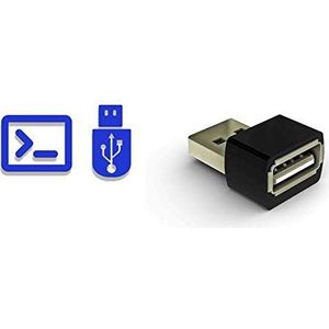 KeyGrabber Forensic Keylogger Max 16 GB - Ultracompacte USB-hardware Keylogger met programmeerbare toetsinjectie voor penetratietests