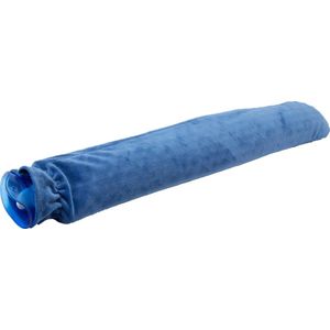 Lange warmwaterkruik met overtrek voor nek, schouders en buik (80 cm/2,5 liter)