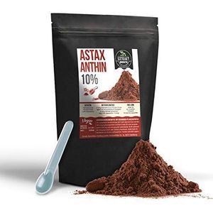 Haematococcus Pluvialis 10 g poeder | 10% astaxanthine - vacuüm | natuurlijk zonder additieven en laboratorium getest | hoge dosering veganistisch & in Duitsland gevuld (10% astaxanthine 10 g)