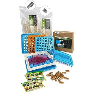 Vulpen + 1000 stuks gescheiden capsulehelften - maat 3 - HPMC capsules capsules - lege capsules met grote inhoud - transparant, veganistisch vegetarisch (vulpen + 1000)