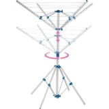 Tectake -  Mobiele Wasmolen Droogmolen - 102 X 102 X 173 cm - 402720tectake -