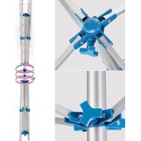 Tectake -  Mobiele Wasmolen Droogmolen - 102 X 102 X 173 cm - 402720tectake -