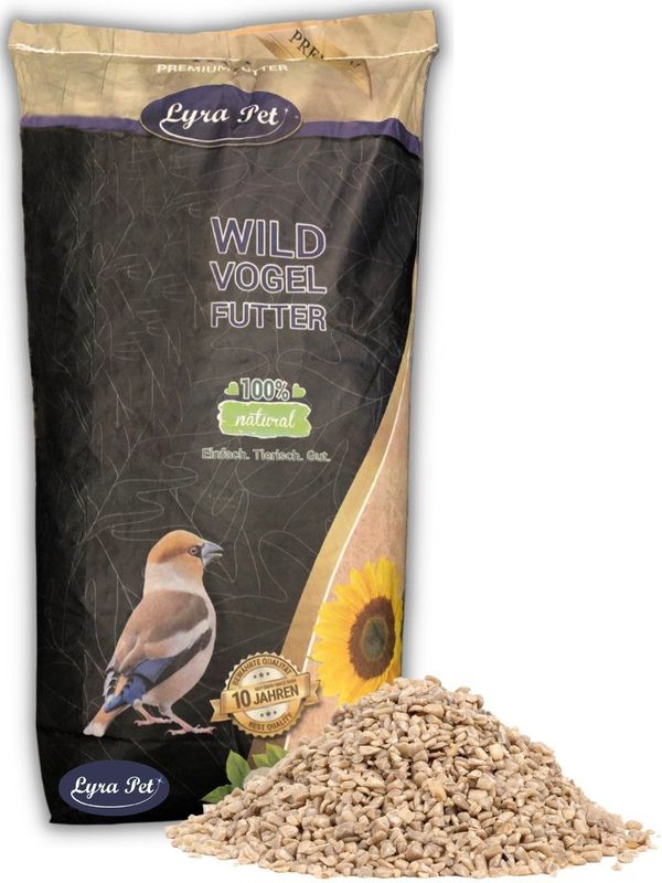 Lyra Pet - 10 kg ® Sonnenblumenkerne geschält bruch