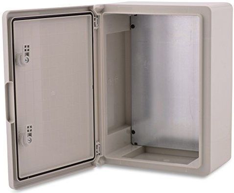 Boxexpert BXPPABSG250350150-F01 Schakelkast 250 x 350 x 150 ABS Lichtgrijs 1 stuk(s)