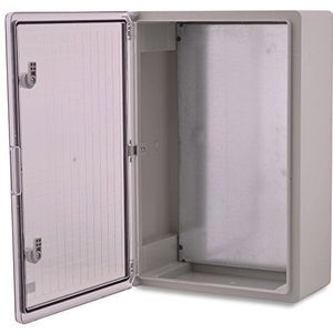 Boxexpert BXPPABST400600200-F01 Schakelkast 400 x 600 x 200 ABS, Polycarbonaat Lichtgrijs 1 stuk(s)