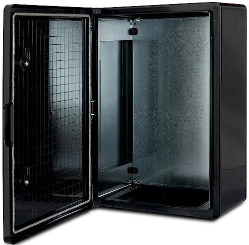 Boxexpert - BXPPABSB350500190-F01 - Inbouwbehuizing - Zwart - ABS Kunststof - 1 St.