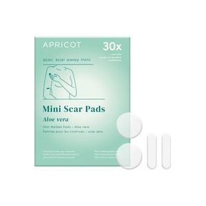 Apricot - Herbruikbare Littekenkompressen - Mini Siliconenpad - 4 stuks - Met Aloë Vera