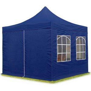 Toolport 3x3 m Easy Up partytent met zijwanden (4