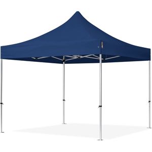 3x3 m Easy Up partytent Vouwpaviljoen, PROFESSIONAL alu 40mm, blauw