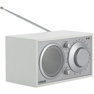 Linsar - Radio - keukenradio - draagbare radio - nostalgische design - analoge instelling AM/FM, AUX-IN-functie, hoofdtelefoonfunctie, hoogwaardige bedieningsknoppen