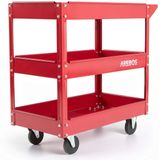 AREBOS Werkplaatswagen - Gereedschapswagen - Gereedschapskar - Rolwagen - met 3 Laden