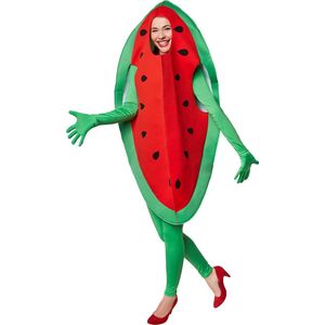 dressforfun - Kostuum watermeloen M - verkleedkleding kostuum halloween verkleden feestkleding carnavalskleding carnaval feestkledij partykleding - 301643