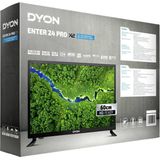 Dyon Enter 24 Pro X2 LED TV 60 24 inch Energielabel F (A G) DVB T2, DVB C, DVB, HD ready, CI+* Zwart