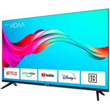 DYON Smart 43 VX, 108 cm (43 inch), TV (Full HD, Triple Tuner HD (DVB-C/-S2/-T2), App Store, Prime Video, Netflix, YouTube, DAZN, Disney+), model 2022, zwart