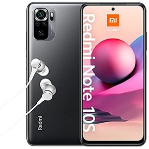 Xiaomi Smartphone met hoofdtelefoon, 6,43-inch FHD+, 6+64 GB, 64 MP quadcamera, dual SIM, Android 11 (64 GB, Zwart, 6.43", Dubbele SIM), Smartphone, Zwart