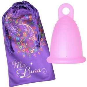 Me Luna Menstruatiecup zacht, ring, roze, maat S