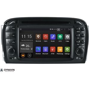 navigatie mercedes SL 350 500 55 600 R230 dvd carkit android 13 usb draadloos apple carplay android auto