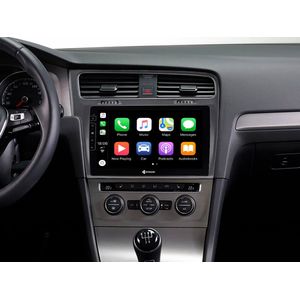 Navigatie Volkswagen Golf7 MK7 10,1"" Android 13 Touchscreen usb draadloos carplay en android auto ook geschikt voor iphone