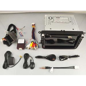 Dynavin autoradio navigatie VW golf passat caddy rns 510 dvd carkit usb 64GB met draadloos apple carplay en android auto