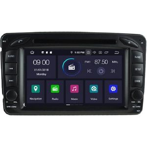 Dynavin Android Navigatie mercedes w203 c klasse dvd carkit android 13 USB met apple carplay en android auto