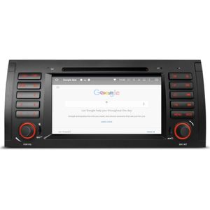 Dynavin BMW E39 X5 radio navigatie android 14 carkit 64GB met apple carplay en android auto
