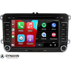 Dynavin Android skoda radio navigatie carkit usb android 13 draadloos carplay android auto carkit 64GB