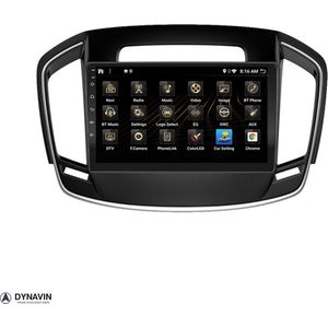 Dynavin Navigatie opel insignia vanaf 2014 carkit android 13 apple carplay android auto usb